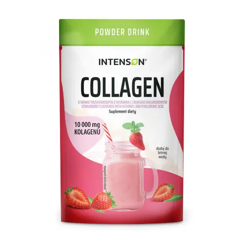 Kollagenhydrolysat - Erdbeere.
