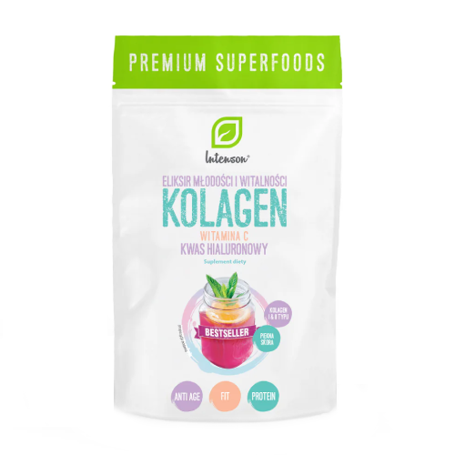 Kollagen + Vitamin C + Hyaluronsäure.
