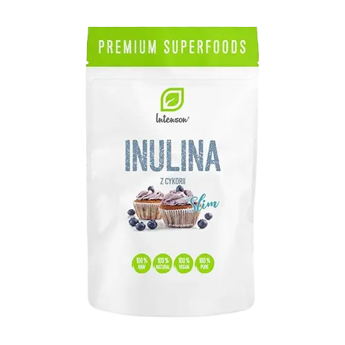 Inulin - aus Zichorie.