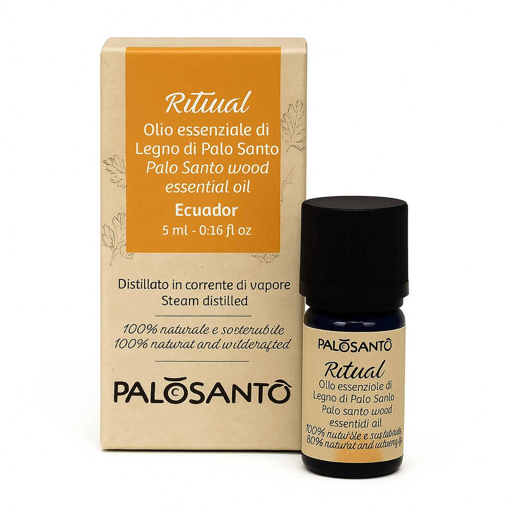 Ätherisches Öl von Palo Santo.