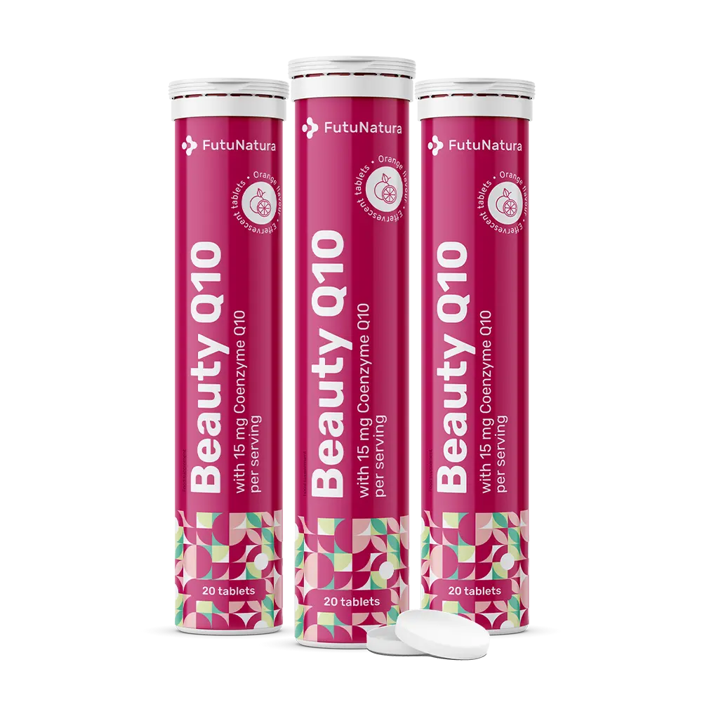 Beauty Q10 – šumeče tablete s koencimom Q10