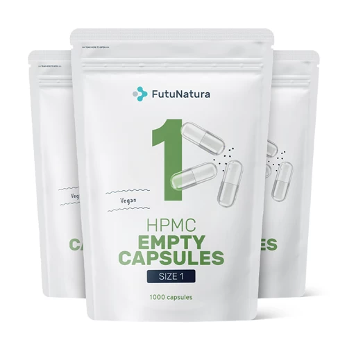HPMC veganske kapsule, velikost 1