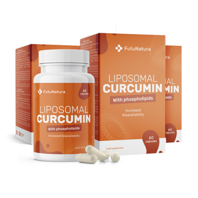 Liposomales Curcumin in Kapseln