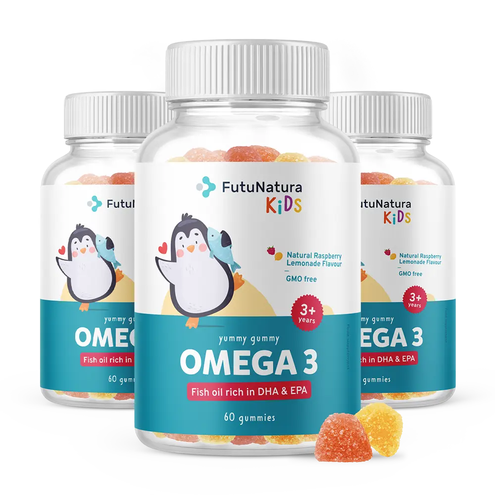 Omega-3 gumi bonboni za otroke