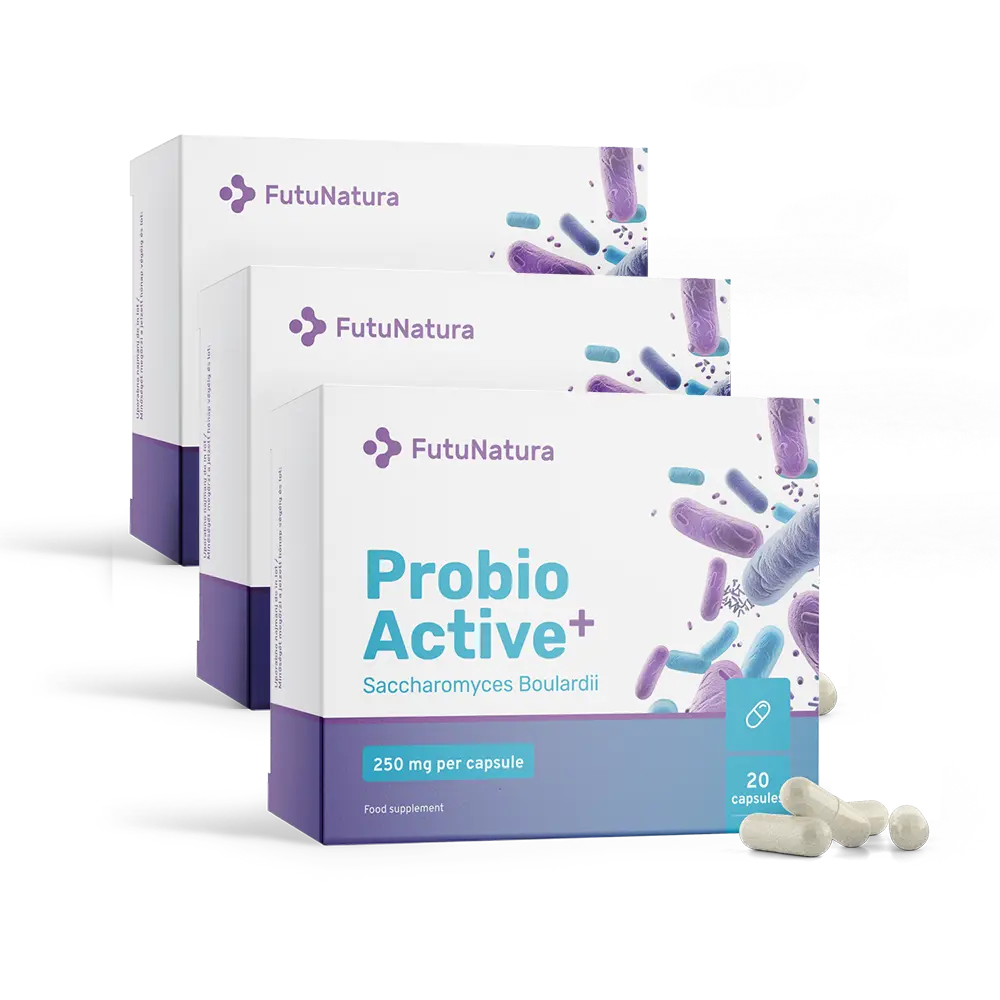 Probio Active PLUS – Saccharomyces boulardii 250 mg v kapsulah