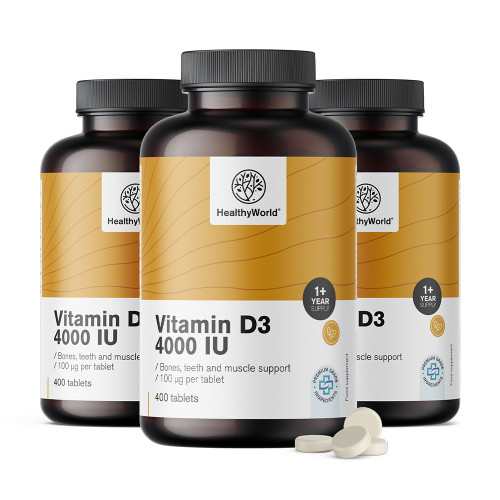 Vitamin D3 4000 i.e. v XL pakiranju