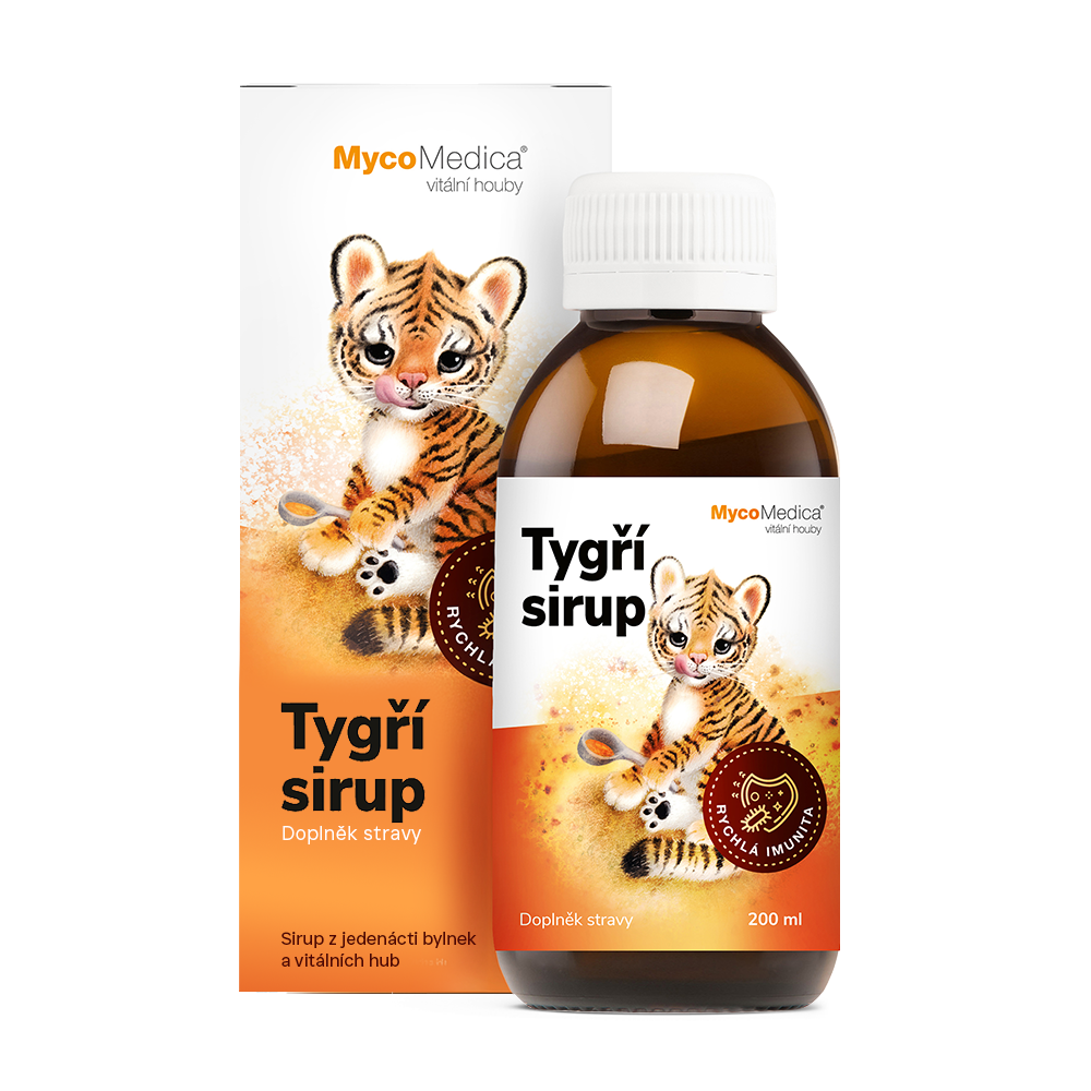 Flüssiges Nahrungsergänzungsmittel für Kinder Tiger - Immunität
