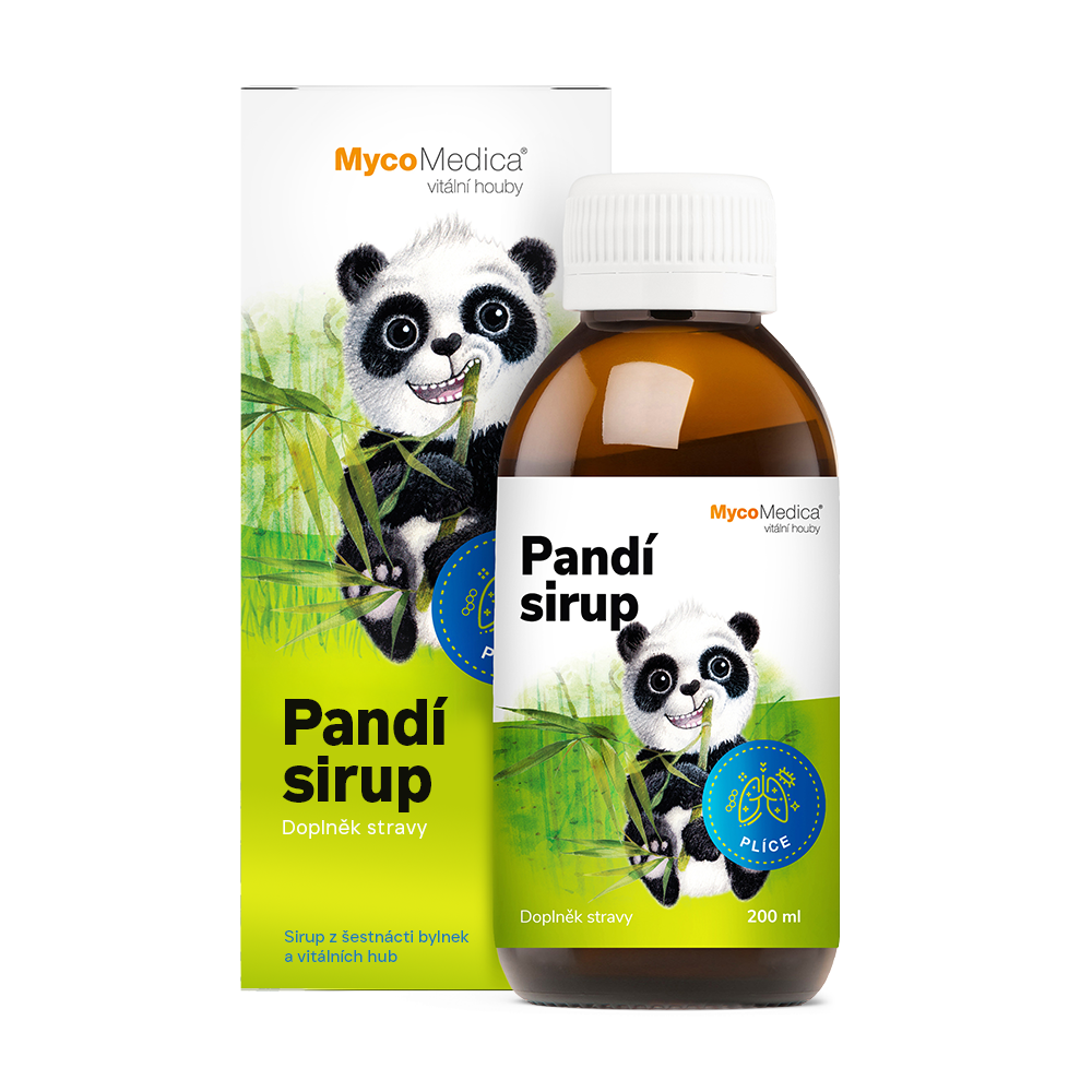 Flüssiges Nahrungsergänzungsmittel für Kinder Panda - Atemwege