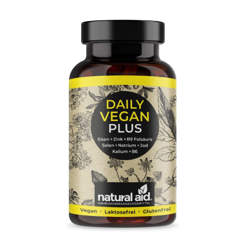 Vegane Vitamine und Mineralstoffe PLUS.
