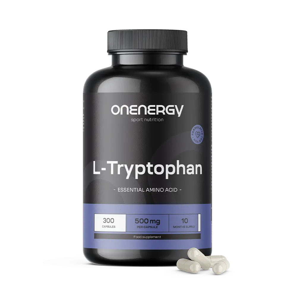 L-Triptofan 500 mg.