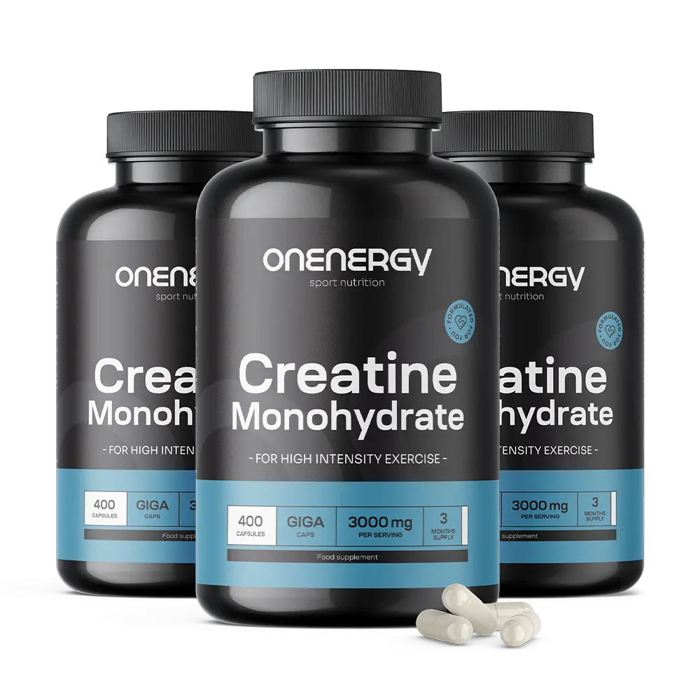 Kreatin monohidrat 3000 mg v kapsulah