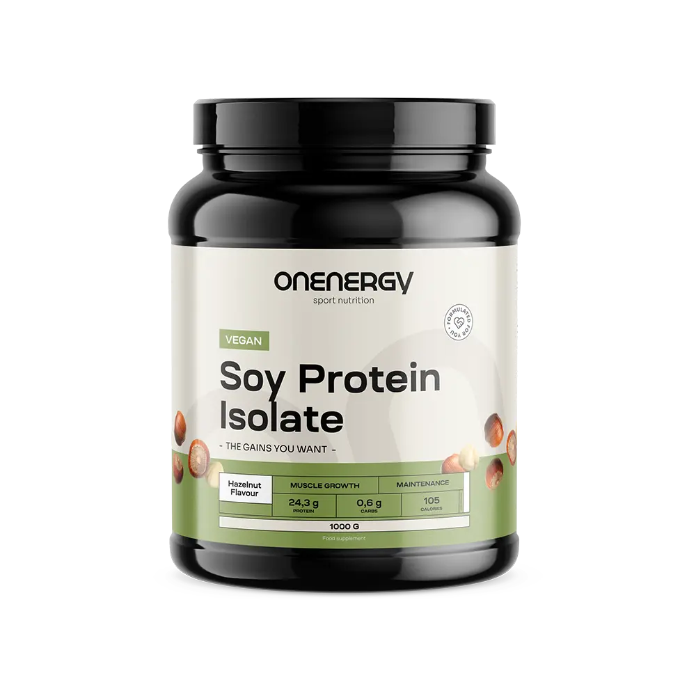 Veganes Sojaproteinisolat - Haselnuss