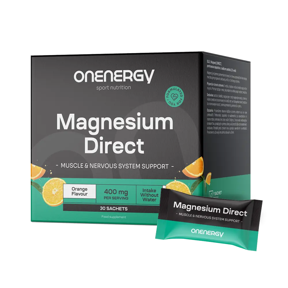Magnesium DIRECT 400 mg.