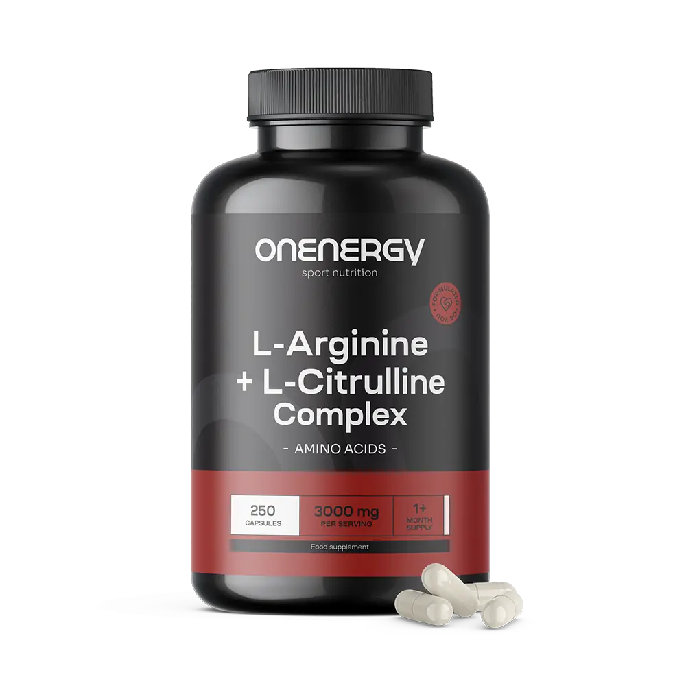 L-Arginin + L-Citrullin Komplex 3000 mg