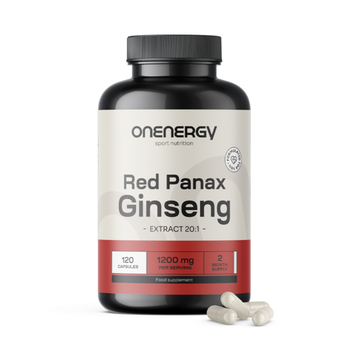Red Panax Ginseng – Roter Ginseng Extrakt 1200 mg, 120 Kapseln