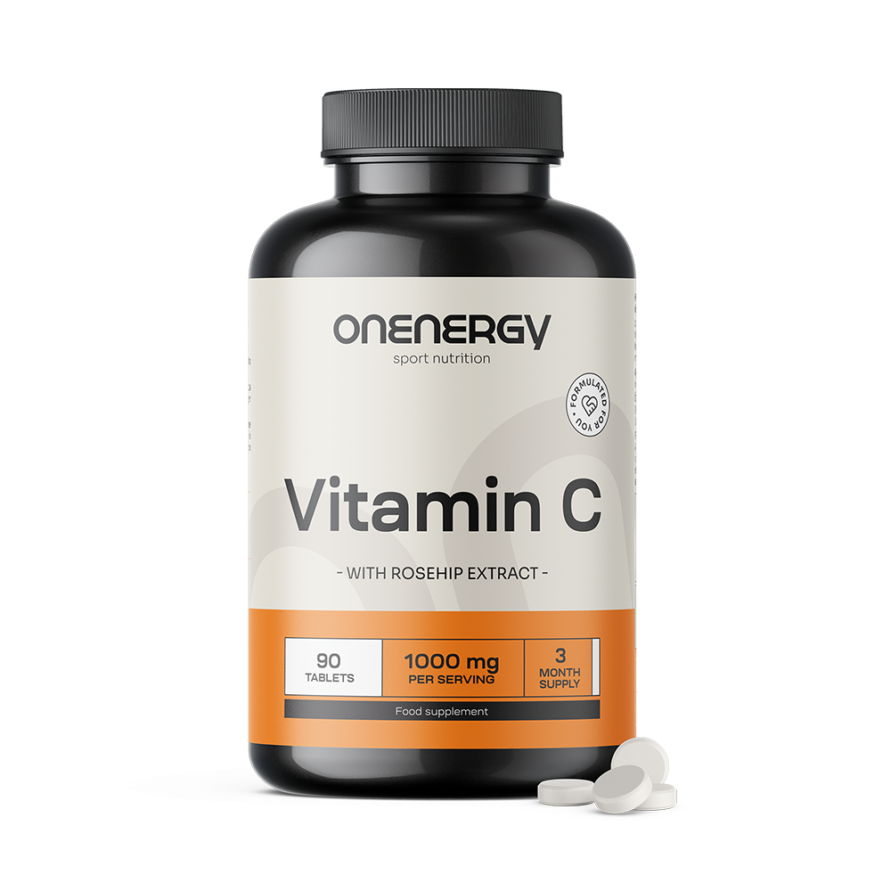 Vitamin C 1000 mg mit Hagebutte