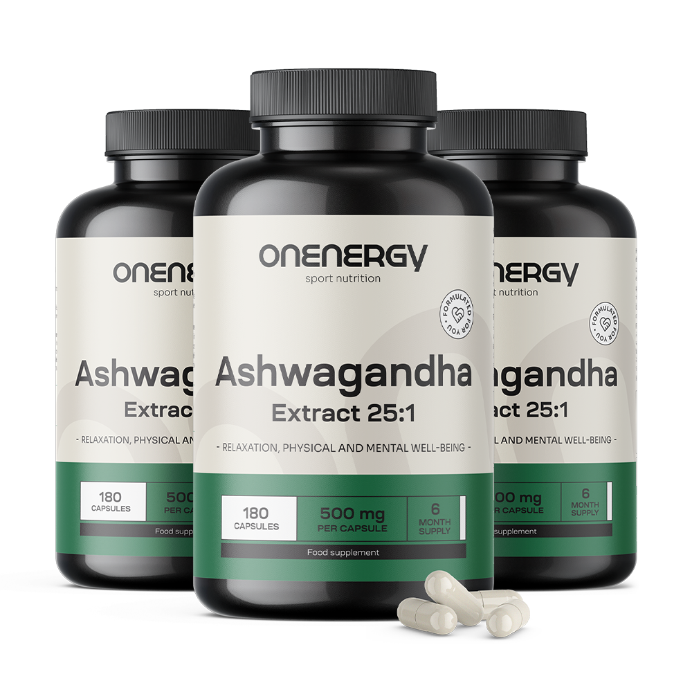 Ashwagandha 500 mg – Extrakt 25:1