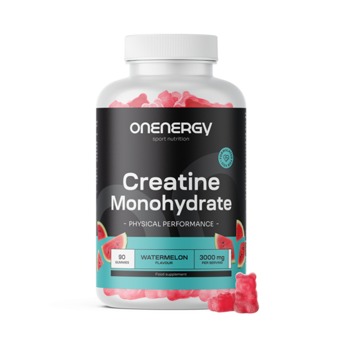 Kreatin Monohydrat 3000 mg – Wassermelone, 90 Gummibonbons