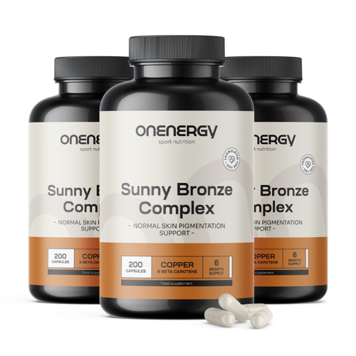 3x Sunny Bronze Complex – Unterstützung der Bräune, zusammen 600 Kapseln