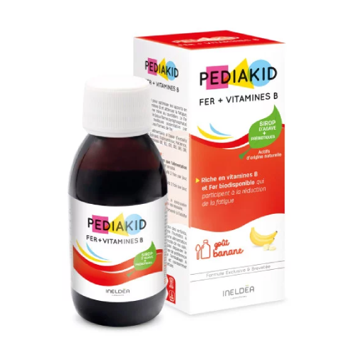 Flüssiges Nahrungsergänzungsmittel mit Eisen und Vitaminen B.