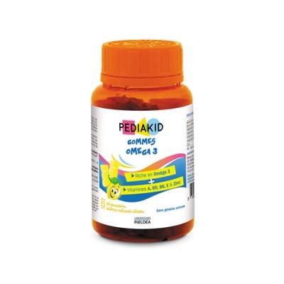 Omega-3 mit Vitaminen für Kinder, 60 Gummibären