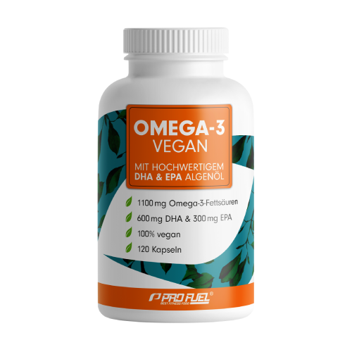 Vegane OMEGA-3 – DHA + EPA