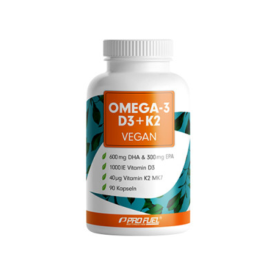 Vegane OMEGA-3 mit D3 und K2
