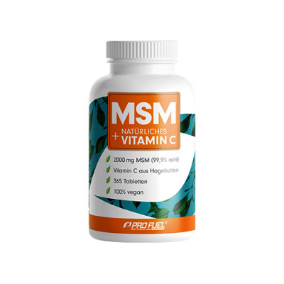 MSM mit natürlichem Vitamin C