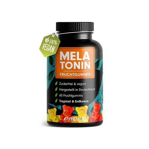 Vegane Melatonin - Gummibärchen.