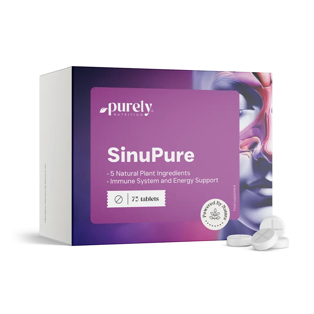 SinuPure - Unterstützung von 5 Kräutern.