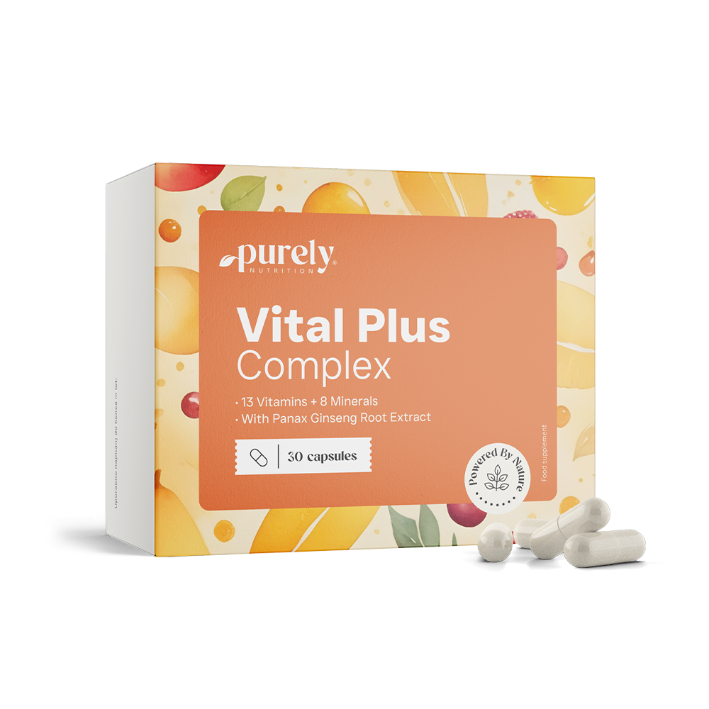Vital Plus Complex - Multivitamine und Mineralien mit Ginseng