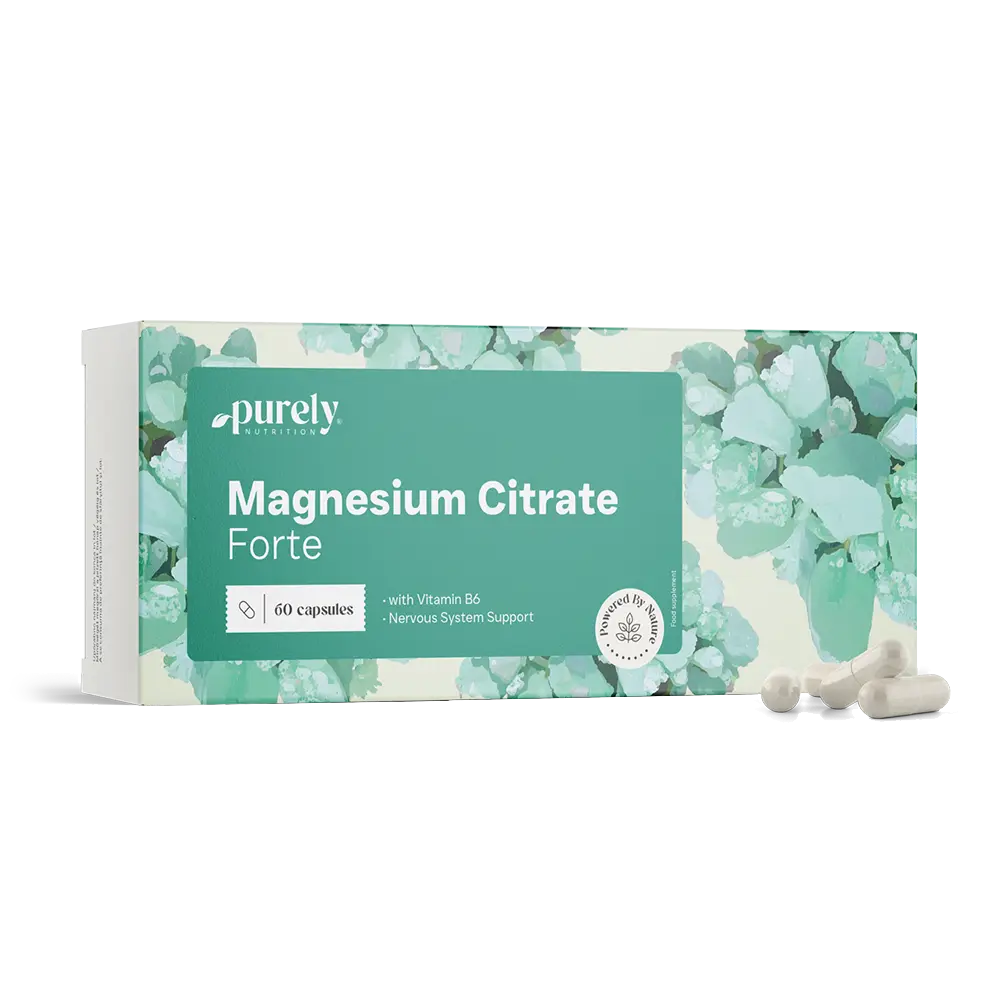 Magnesiumcitrat Forte + Vitamin B6.