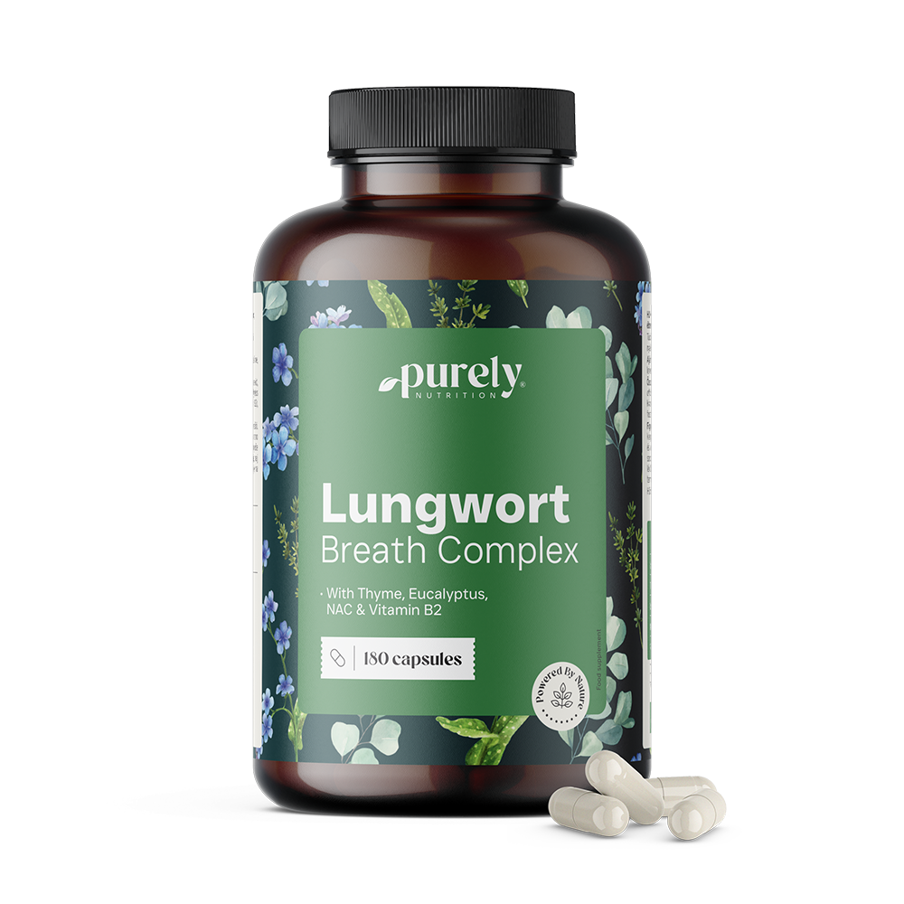 Lungwort Breath Complex - Lungenkraut mit Thymian und Eukalyptus.