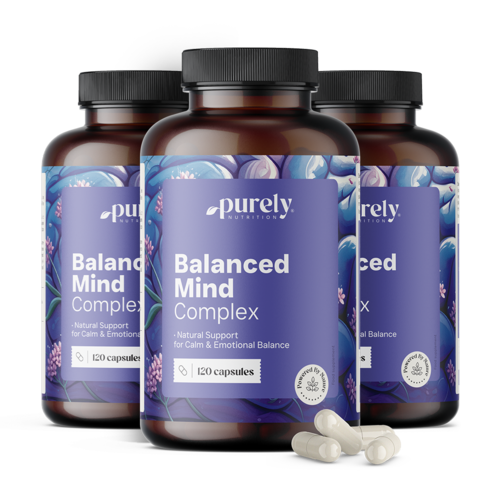 3x BalancedMind – Kräuterkomplex, zusammen 360 Kapseln
