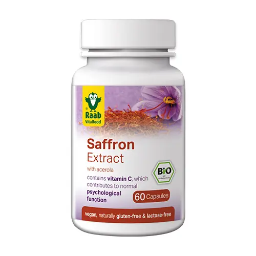 BIO Safranextrakt mit Acerola.