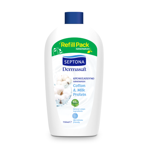 Sanfte Handseife Dermasoft – Baumwolle und Milch