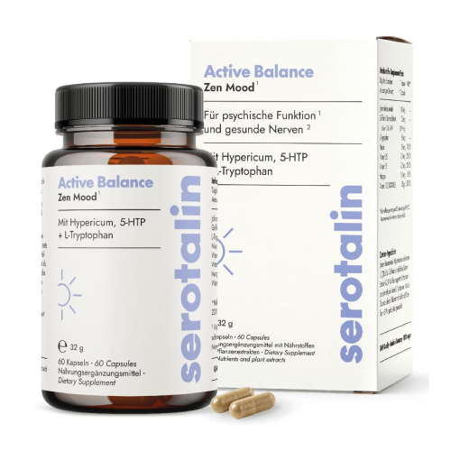 Active Balance – Komplex mit Johanniskraut und 5-HTP, 60 Kapseln