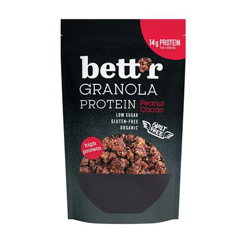 BIO Protein-Granola - Erdnuss und Kakao.