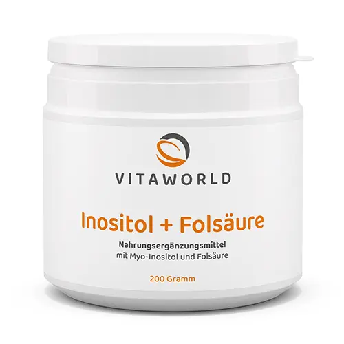 Inosit + Folsäure - Pulver.