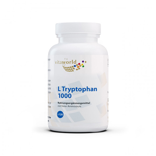 L-Tryptophan 1000 mg

L-Tryptophan 1000 mg