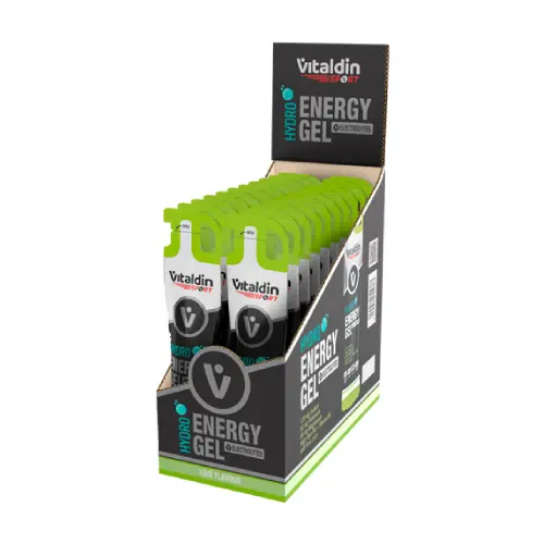 Energiegel mit Elektrolyten.