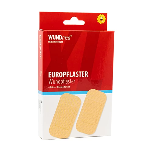 Großes Pflaster, braun, 50x100 mm.