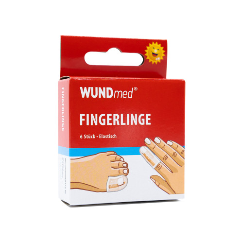 Schutzkappen für Finger und Zehen, 6 Stück