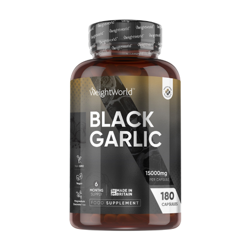 Extrakt schwarzer Knoblauch 750 mg.