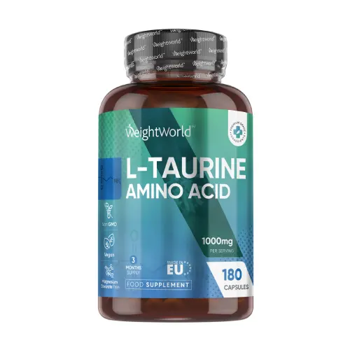 L-Taurin in veganen Kapseln.