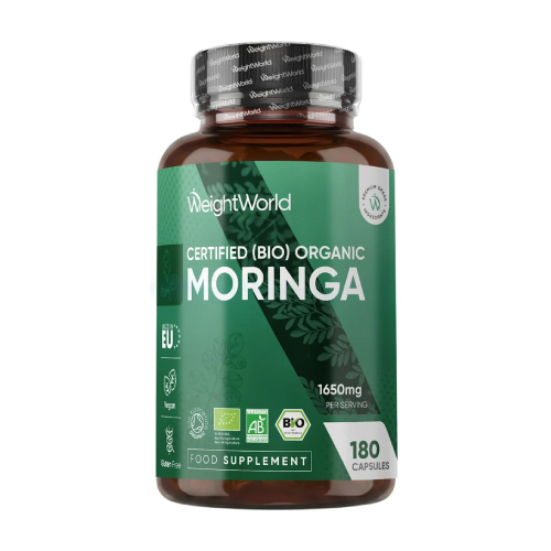 BIO Moringa 1650 mg, 180 Kapseln