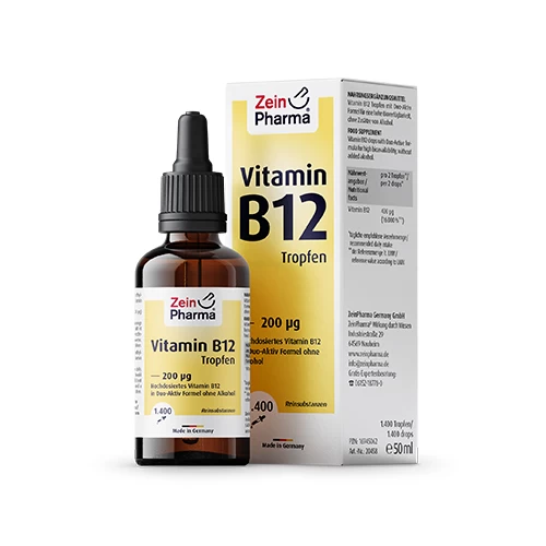Vitamin B12 Tropfen.